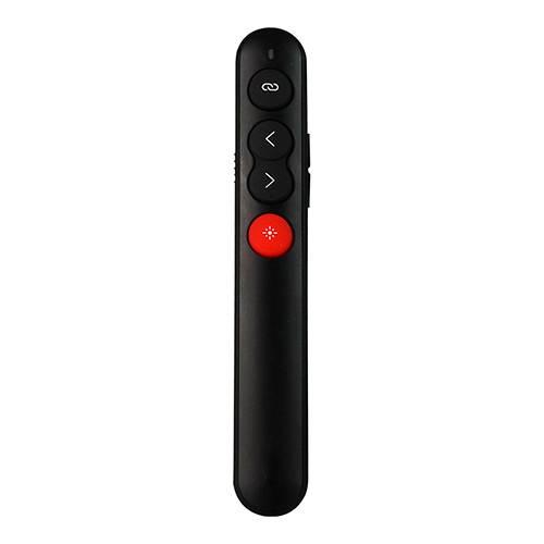 PRESENTADOR APUNTADOR LASER VORAGO LASP-305  INALAMBRICO USB SLIM NEGRO