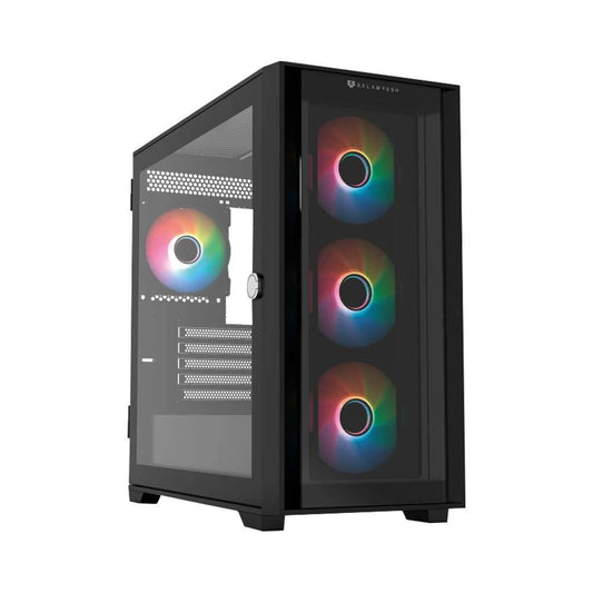 Gabinete Gamer Mini Torre  Carbono Twin Mate 6000 Legend Series