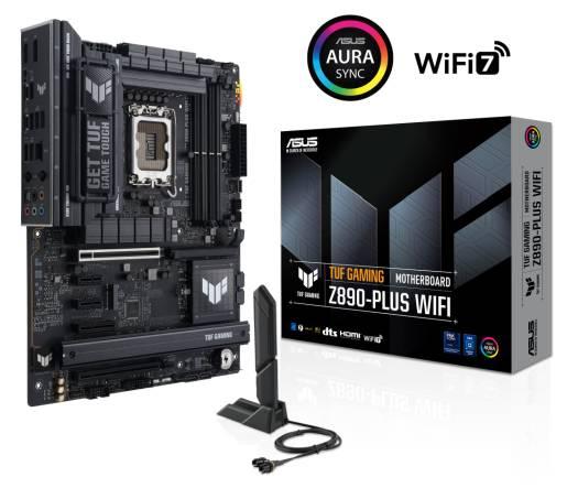 Tarjeta Madre ASUS Modelo TUF GAMING Z890-PLUS WIFI CPU Intel Socket LGA1851