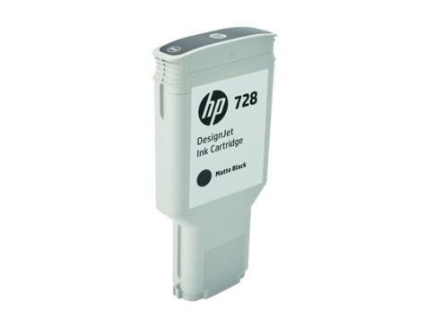 Tinta HP 728, F9J68A, Negro Mate 300ml