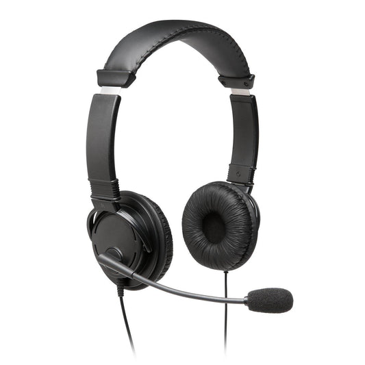 Auriculares USB-A Clásicos con Micrófono KENSINGTON K97601WW, Negro