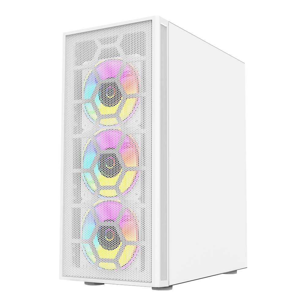 Gabinete Gamer Mini Torre ATX Dragonfly Mesh GM740 Azender Series