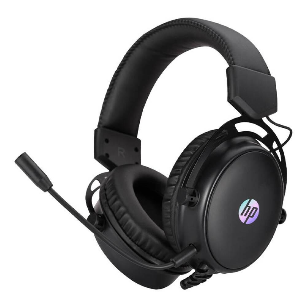 AUDIFONOS GAMING HP CON MICROFONO EXTERNO ALAMBRICO  1 X JACK 3.5MM  CONTROL DE VOLUMEN-MUTE  DHE-8005