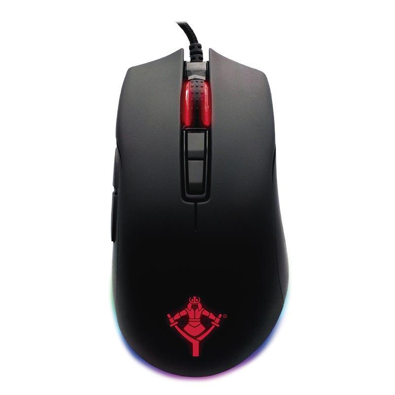 YEYIAN MOUSE GAMER CLAYMORE 2000, 1200 DPI, 7 BOTONES PROGRAMABLES, LUCES LED RGB, CONEXIÓN USB MOD: YMT-V70