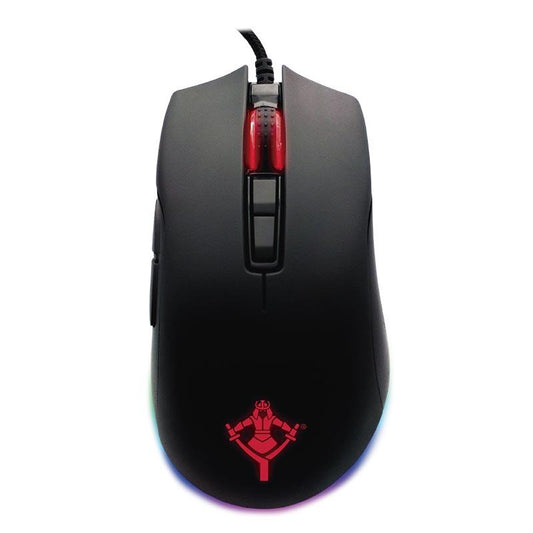 YEYIAN MOUSE GAMER CLAYMORE 2000, 1200 DPI, 7 BOTONES PROGRAMABLES, LUCES LED RGB, CONEXIÓN USB MOD: YMT-V70