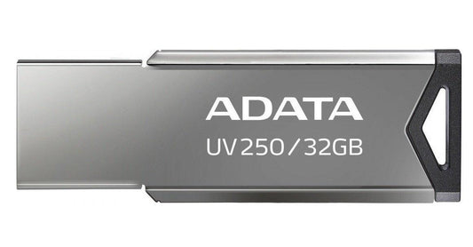 Memoria USB 2.0 ADATA UV250, Plata, 32 GB, USB tipo A