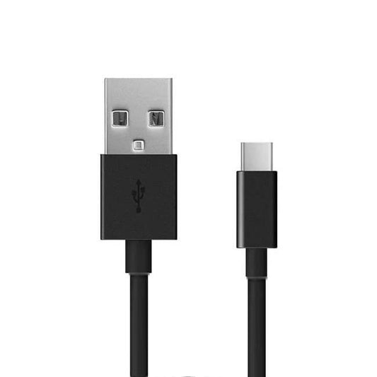 Cable USB A a TIPO C, color NEGRO. 1 metro de largo . Alta resistencia de materiales y carga rápida DB-G-USBCN