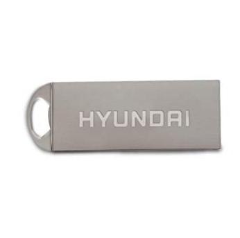 Memoria USB HYUNDAI U2BK/16, Plata, 16 GB, USB 2.0