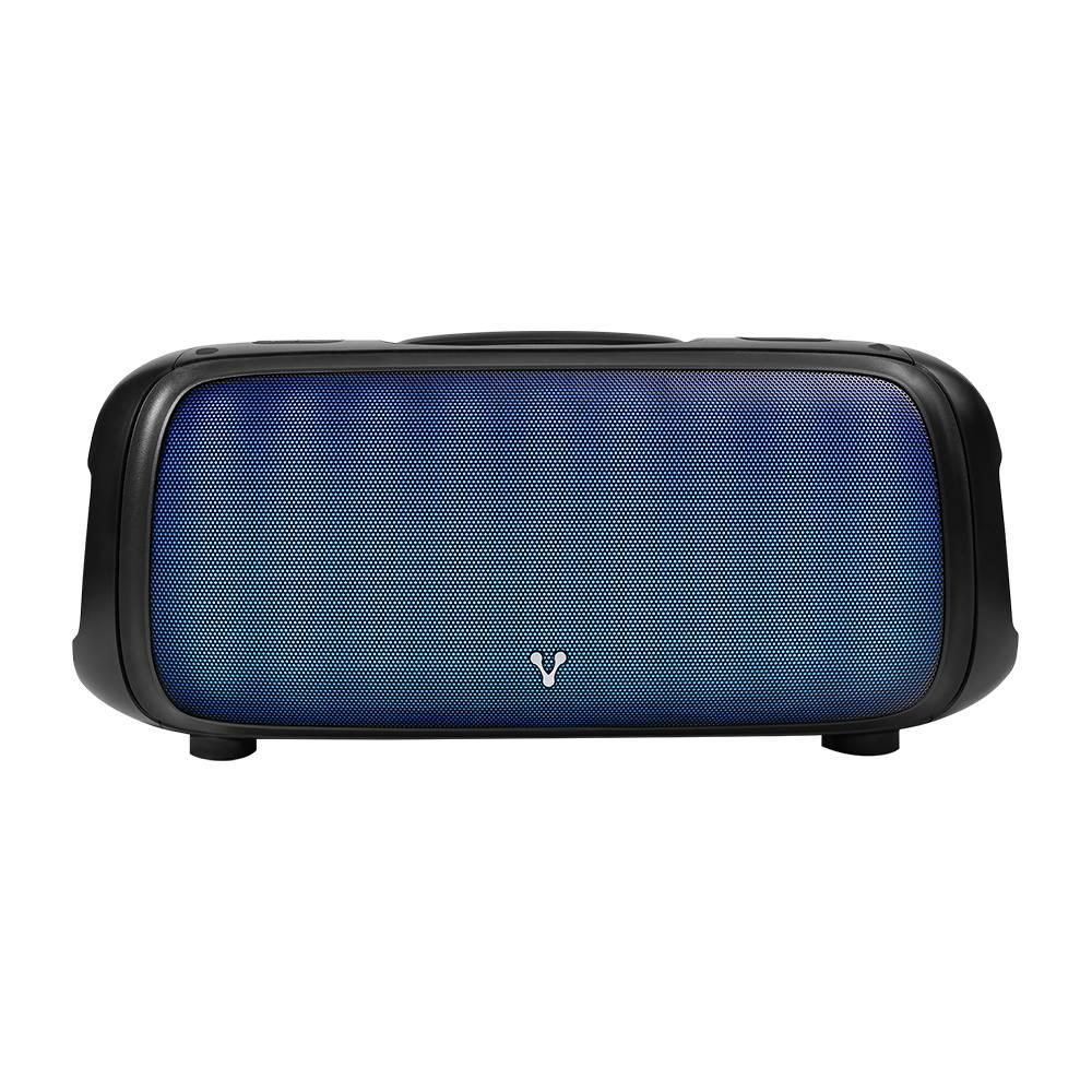 Bocina Vorago KSP-530 Bafle Karaoke speaker, Micro SD, Bluetooth 5.0, USB, 3.5 mm, TWS, Radio FM, Incluye micrófono inalámbrico y control remoto