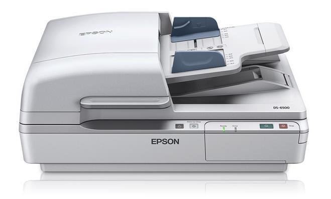 Escáner EPSON DS-6500, 215 x 1016 mm, 25 ppm, Base plana y ADF, CCD, 3000 páginas
