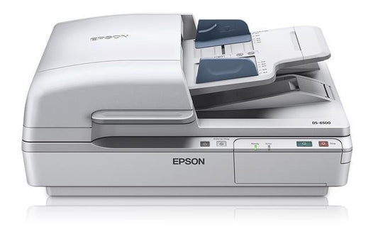 Escáner EPSON DS-6500, 215 x 1016 mm, 25 ppm, Base plana y ADF, CCD, 3000 páginas