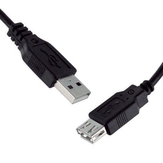 GETTTECH CABLE EXTENSION USB, MACHO A HEMBRA, 1.5 MTS, REVESTIMIENTO PVC, MOD. JL-3520