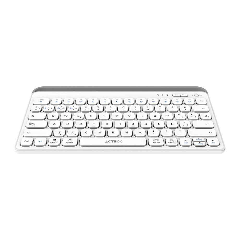Teclado Inalámbrico Multidispositivos AC-940139 INSPIRE TREK TI737  Acteck Elite Series Bluetooth 5.1, Dongle 2.4 MHz