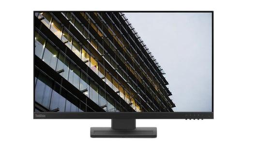 Monitor LENOVO. ThinkVision E24-29 63D0MAR3LA, 23.8 pulgadas WLED. Resolución 1920x1080.  Brillo 250 nits, Anti-glare. Tiempo de respuesta de 4 ms, Color N