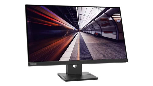 Monitor Lenovo ThinkVision E24-30, Pantalla 23.8 pulgadas HD (1920x1080), HDMI, VGA,DP, Color Negro, Garantía 3 Años con fabricante.