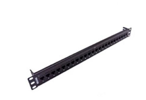 Panel de conexiones BELDEN , Acero, Negro, 48,26 cm, Acero
