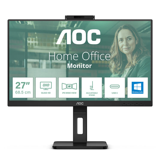 Monitor AOC Modelo Q27P3CW Brillo 350CD/M2 (TYPICAL) Tiempo de respuesta 4ms