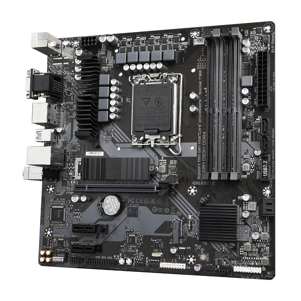 Tarjeta Madre Gigabyte Micro-ATX B760M DS3H DDR4, S-1700, Intel B760 Express, HDMI, 128GB DDR4 para Intel