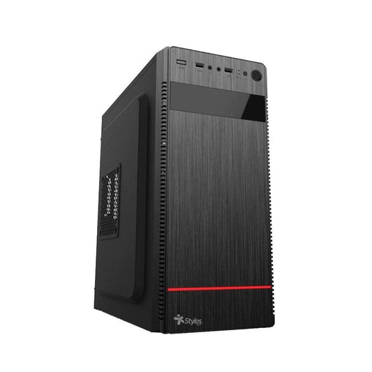 Gabinete con Fuente de Poder Stylos. STPGAC4B