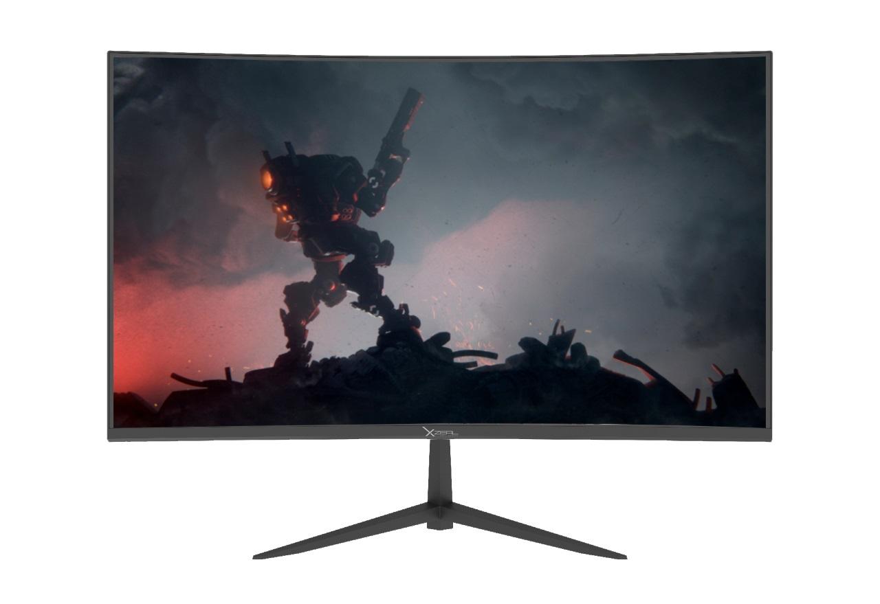 Monitor Xzeal 23.8 pulgadas Xzeal XZ3015-1 Panel Curvo VA FHD 165Hz 1ms 1xDP + 1xHDMI + 1xUSB 1.0+ 1x3.5mm + Vesa 100x100mm Negro