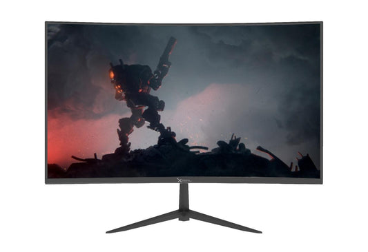 Monitor Xzeal 23.8 pulgadas Xzeal XZ3015-1 Panel Curvo VA FHD 165Hz 1ms 1xDP + 1xHDMI + 1xUSB 1.0+ 1x3.5mm + Vesa 100x100mm Negro