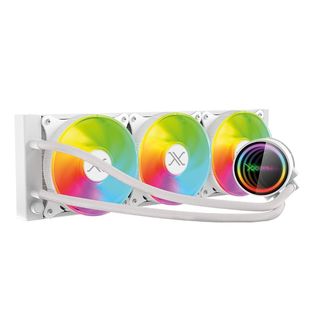 Enfriamiento Liquido REDONDO XZ411BLANCO. XZCO411W.