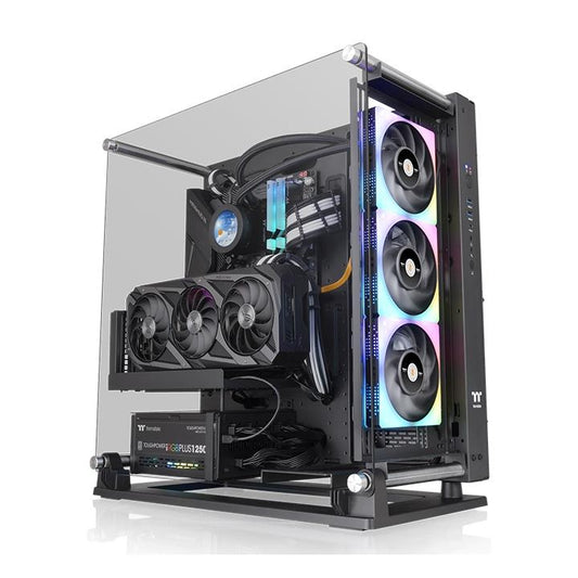 Gabinete Thermaltake Core P3 TG Pro Negro, ATX/E-ATX/Micro ATX/Mini-ITX, USB 3.0, sin Fuente, sin Ventiladores Instalados