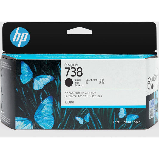 TINTA HP 738 NEGRO 498N4A 130ML