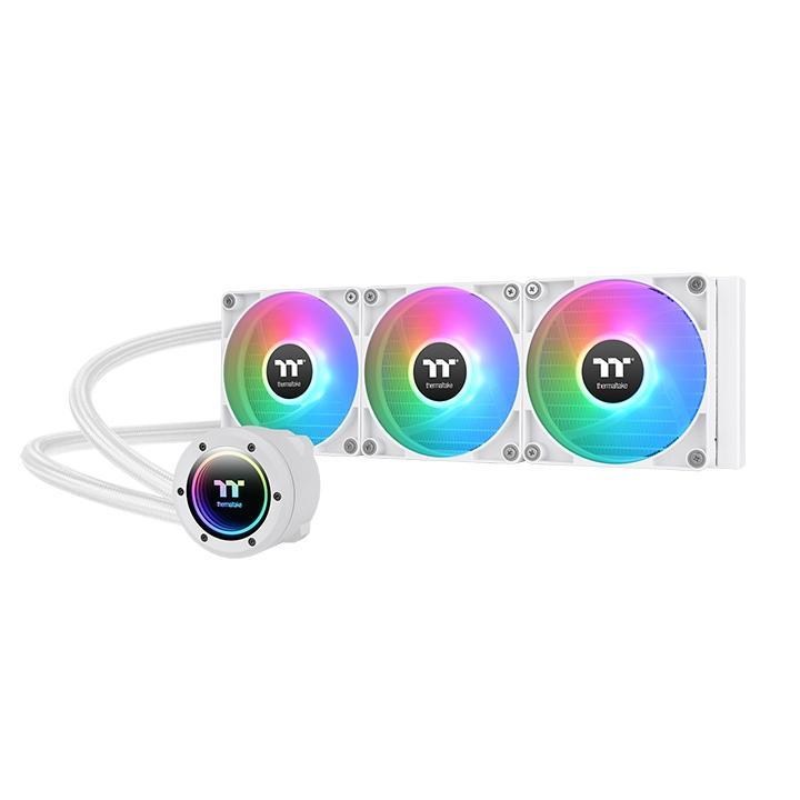 Enfriamiento Liquido Thermaltake TH360 V2 ARGB Sync All-In One Liquid Cooler Snow Edition (CL-W365-PL12SW-A), Color Blanco