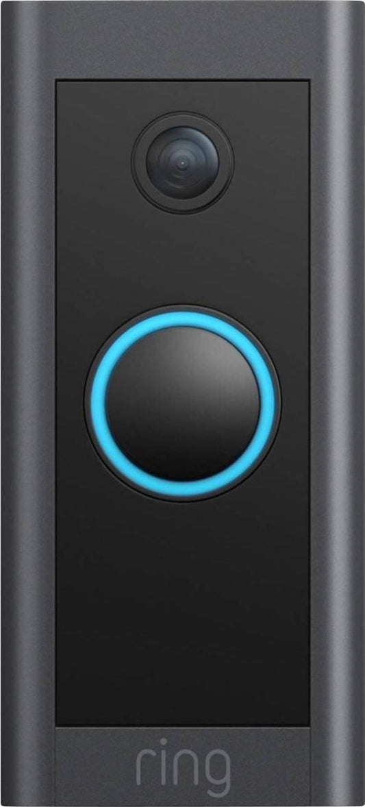 RING VIDEO TIMBRE B08CKHPP52 NEGRO
