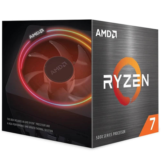 AMD RYZEN 7 5800XT, 8 núcleos, socket AM4, Incluye ventilador, Se requiere una tarjeta gráfica independiente.