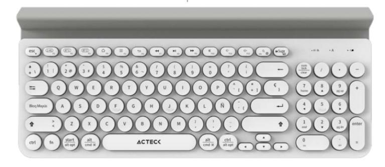 Teclado Inalámbrico Conexión Dual 2.4hz/Bluetooth  Inspire Comp TI695 Elite Series
