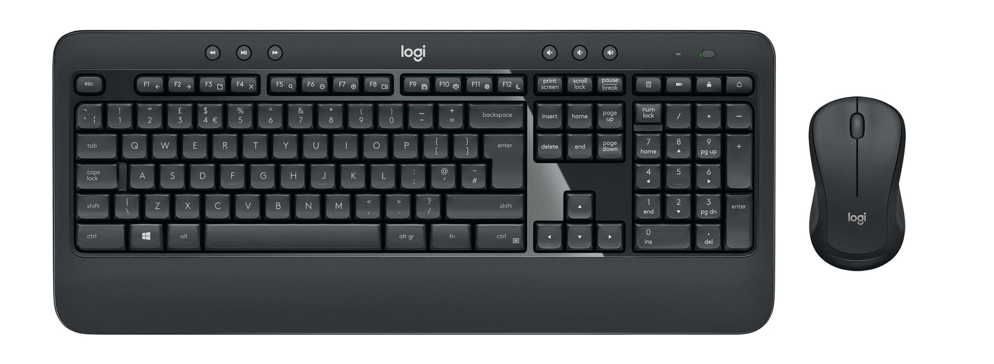Kit de Teclado y Mouse LOGITECH MK540 ADVANCED, Estándar, Negro