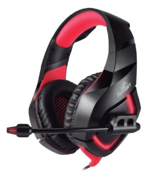 YEYIAN DIADEMA GAMER WICKED SERIE 3000, AUDIO DE 20-20 KHZ, CON MICROFONO, ALMOHADILLA VICOELASTICO, CONTROL DE VOLUMEN,  USB - MODELO: YDW-33402