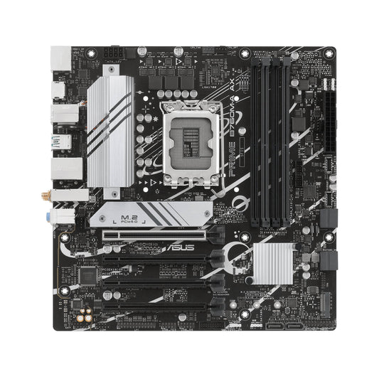 Tarjeta Madre ASUS PRIME A620M-K, mATX, AMD, Ryzen series 7000/8000,PCIe 4.0 M.2, DisplayPort, HDMI™, USB 3.2 Gen 1 Tipo-A, SATA 6 Gbps, Aura Sync