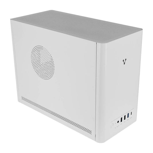 GABINETE VORAGO GAB-210 MINITORRE Micro ATX / ITX 2xUSB 2.0 1xUSB 3.0 1xTIPO C 5OOW BLANCO