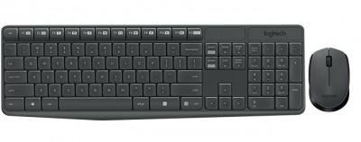 Kit de Teclado y Mouse LOGITECH , Negro, 10 m