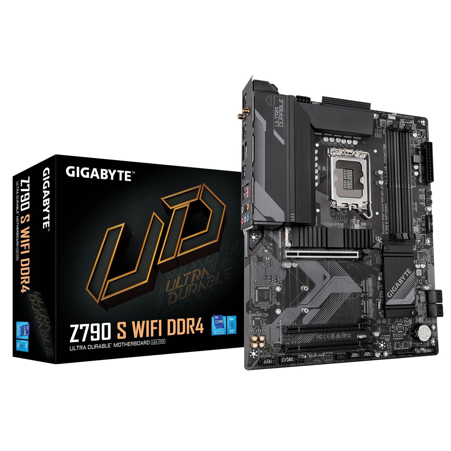 Tarjeta Madre Gigabyte Z790 S WIFI DDR4, ATX, LGA 1700, Intel Z790, 128GB DDR4, para Intel