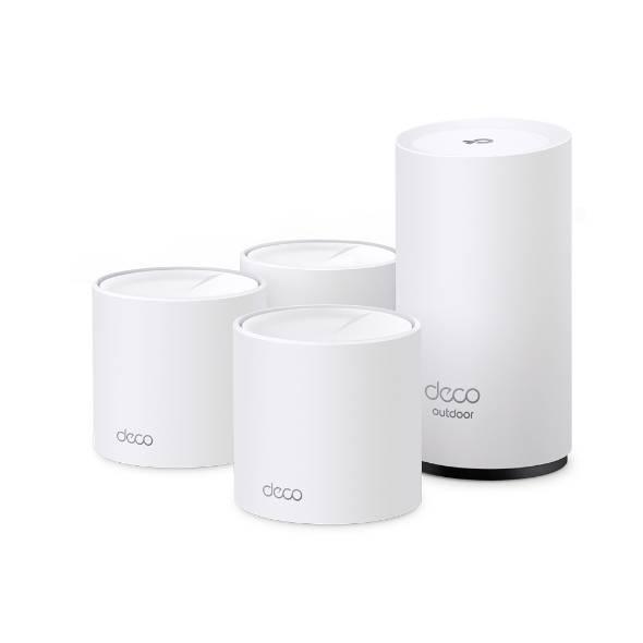 Sistema Wi-Fi 6 Mesh para exteriores e interiores AX3000 (Deco XM50 (4-pack)