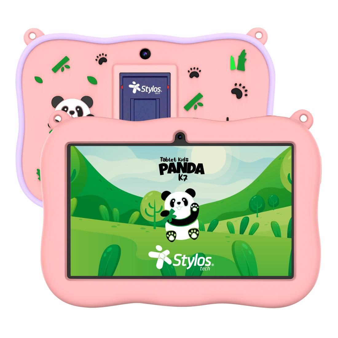 Tablet Stylos Panda Kids 7 rosa