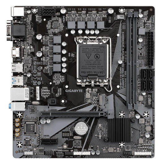 Tarjeta Madre Gigabyte Micro-ATX H610M H V2 DDR4, S-1700, Intel H610 Express, HDMI, 64GB DDR4 para Intel