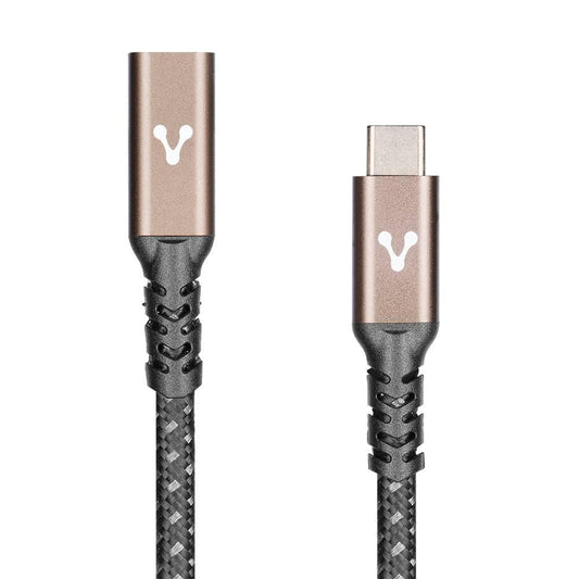 Cable USB Vorago CAB-127 Extensión USB tipo C, hasta 100W, 1m