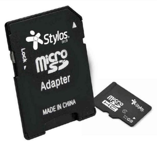 Memoria Micro SD UHS1 16GB C/A Stylos. STMSDA1B