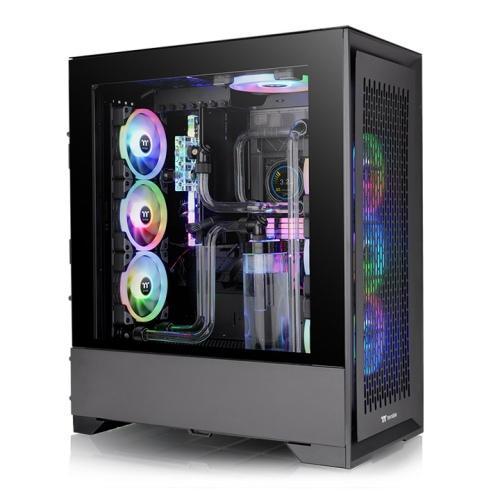 Gabinete Thermaltake CTE T500 Air Negro Full Tower, ATX/Mini-ITX/Micro-ATX/E-ATX, USB 3.0, sin Fuente, 3 Ventiladores Instalados