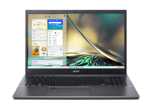 LAPTOP ACER ASPIRE 5 CORE i7-12650H; PANTALLA 15.6 1920 x 1080; 16 GB DDR4; 512 GB SSD; WINDOWS 11 PRO; 1 AÑO DE GARANTÍA + 1 AÑO CONTRA ROBO