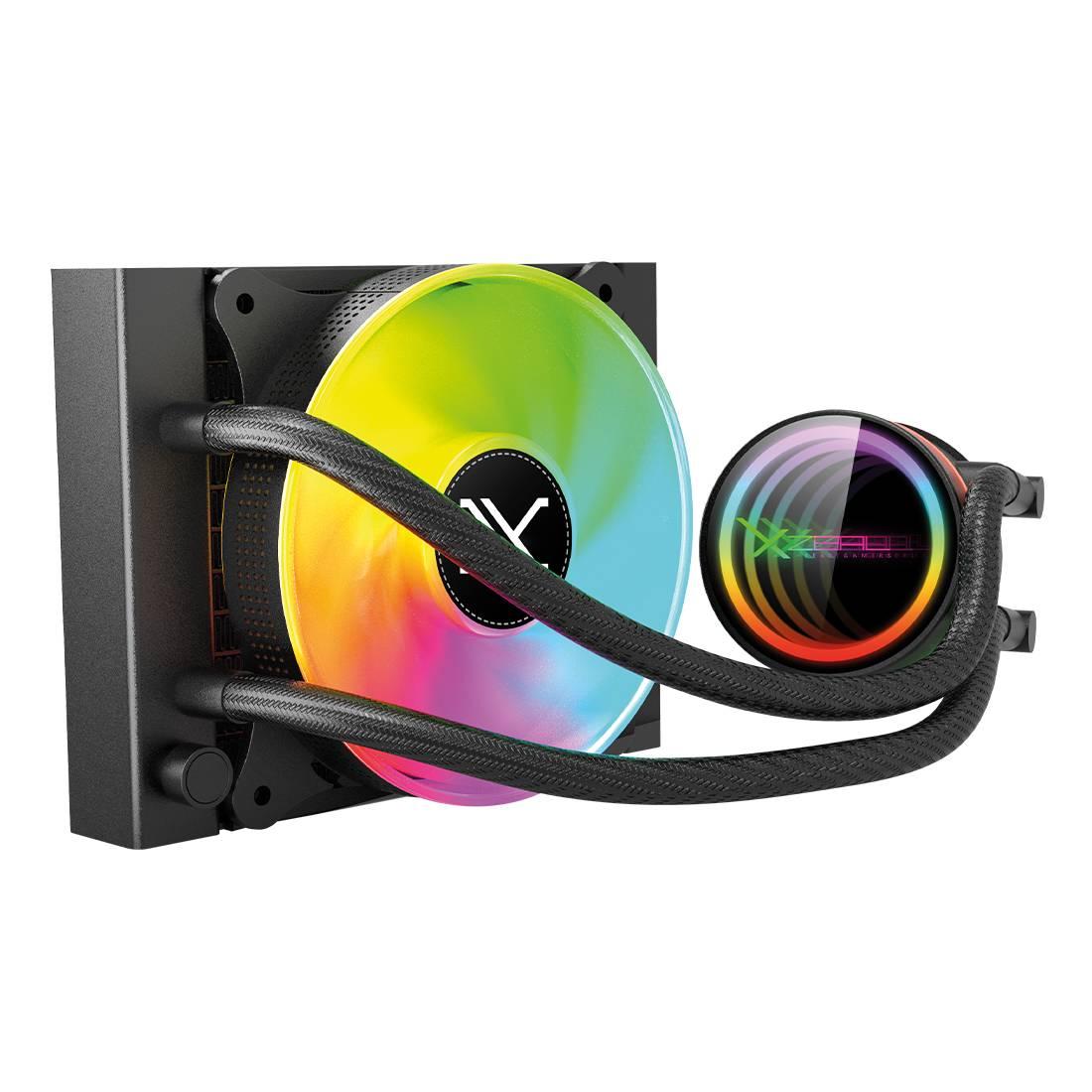 Enfriamiento Liquido REDONDO XZ409 NEGRO. XZCO409B.