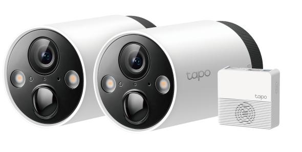 Sistema de camaras de seguridad TP-LINK Tapo C420S2 , Interior y exterior, Inalámbrico, 2, 2560 x 1944 pixeles