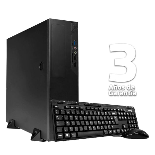 COMPUTADORA VORAGO SLIMBAY T CORE I7 12700 16GB 512GB M.2 NODVD WIN TRIAL - 3 años de garantía // Incluye kit de teclado y mouse