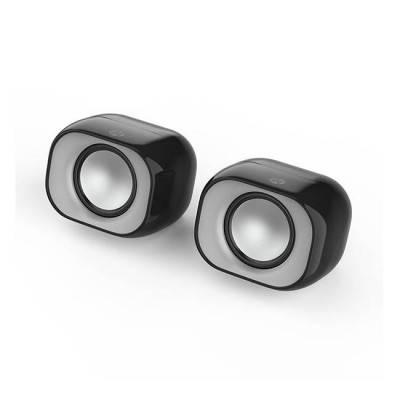 Bocinas HP DHS-2111 BOCINA 2.0 MULTIMEDIA HP  Rated power: 2x 3W Conexión: 3.5 mm jack (audio), USB (power) / Power supply: USB (5V)