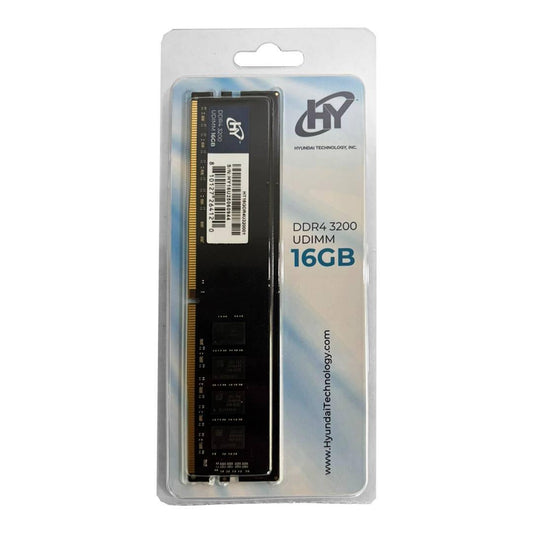 Memoria DDR4 RAM Hyundai, 16GB 3200MHZ UDIMM HT16GDR4U320001